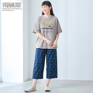 モデル身長166cm／M ※写真は撮影用のため股下+4㎝になります。