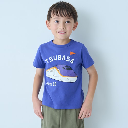 薄くて涼しい名札ココ半袖Tシャツ 「新幹線シリーズ」