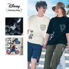 ─デザイン・スタイリング─・スポーツをしているキャラクター柄が新鮮・モノトーンの大人っぽいデザイン・背中側にもプリント入り・ユニセックスサイズで男女でお揃いも楽しめます─機能─・肌面は綿でサラリとした