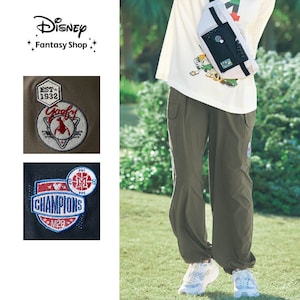 【ディズニー/Disney】軽くて動きやすいパラシュートパンツ(選べるキャラクター)