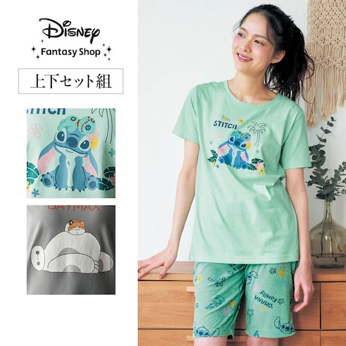 Tシャツ＆パイルパンツパジャマ（選べるキャラクター）