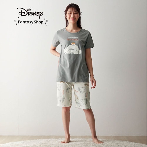 Tシャツ＆パイルパンツパジャマ（選べるキャラクター）