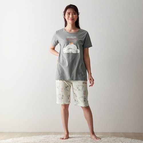Tシャツ＆パイルパンツパジャマ（選べるキャラクター）