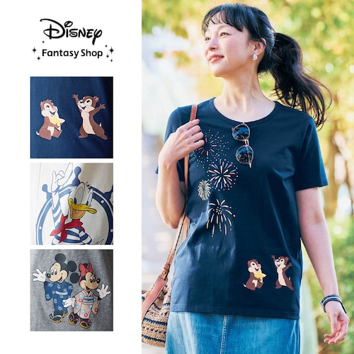 身生地綿100％プリントＴシャツ（選べるキャラクター）