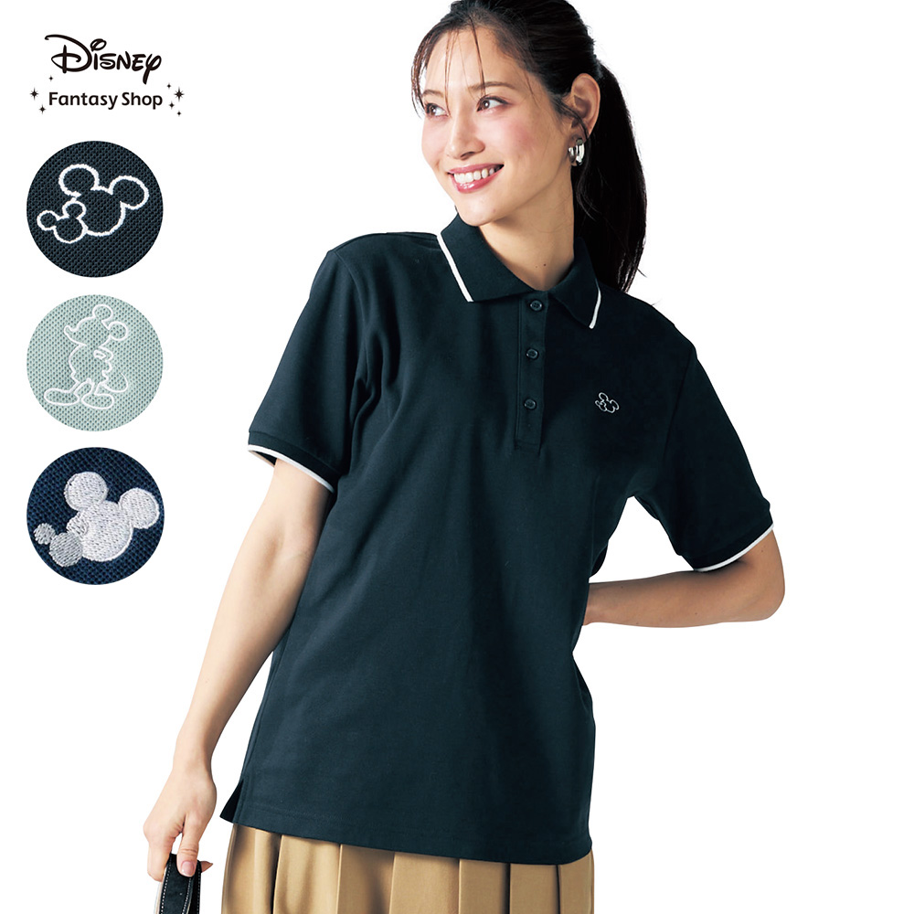 刺繍ポロシャツ(選べるキャラクター)(ディズニー/Disney) 刺繍ポロシャツ(選べるキャラクター)(ディズニー/Disney)