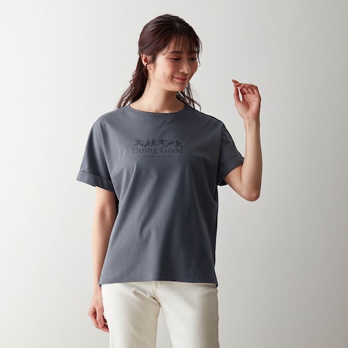 汗ジミが目立ちにくいプリントTシャツ（選べるキャラクター）