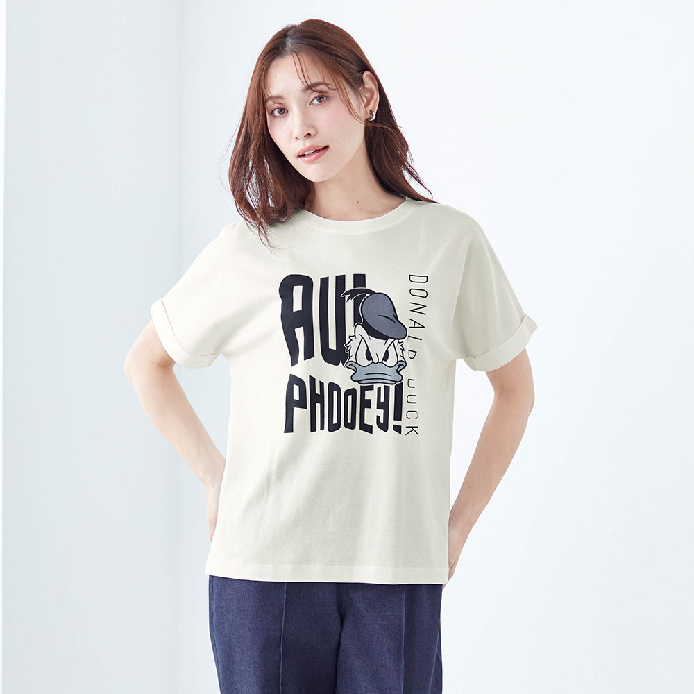 【新柄登場】大人の隠れた味方! 汗ジミが目立ちにくいプリントTシャツ(選べるキャラクター)(ディズニー/Disney) 【新柄登場】大人の隠れた味方! 汗ジミが目立ちにくいプリントTシャツ(選べるキャラクター)(ディズニー/Disney)