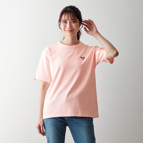 ユニセックスちびかお刺繍Ｔシャツ（選べるキャラクター）