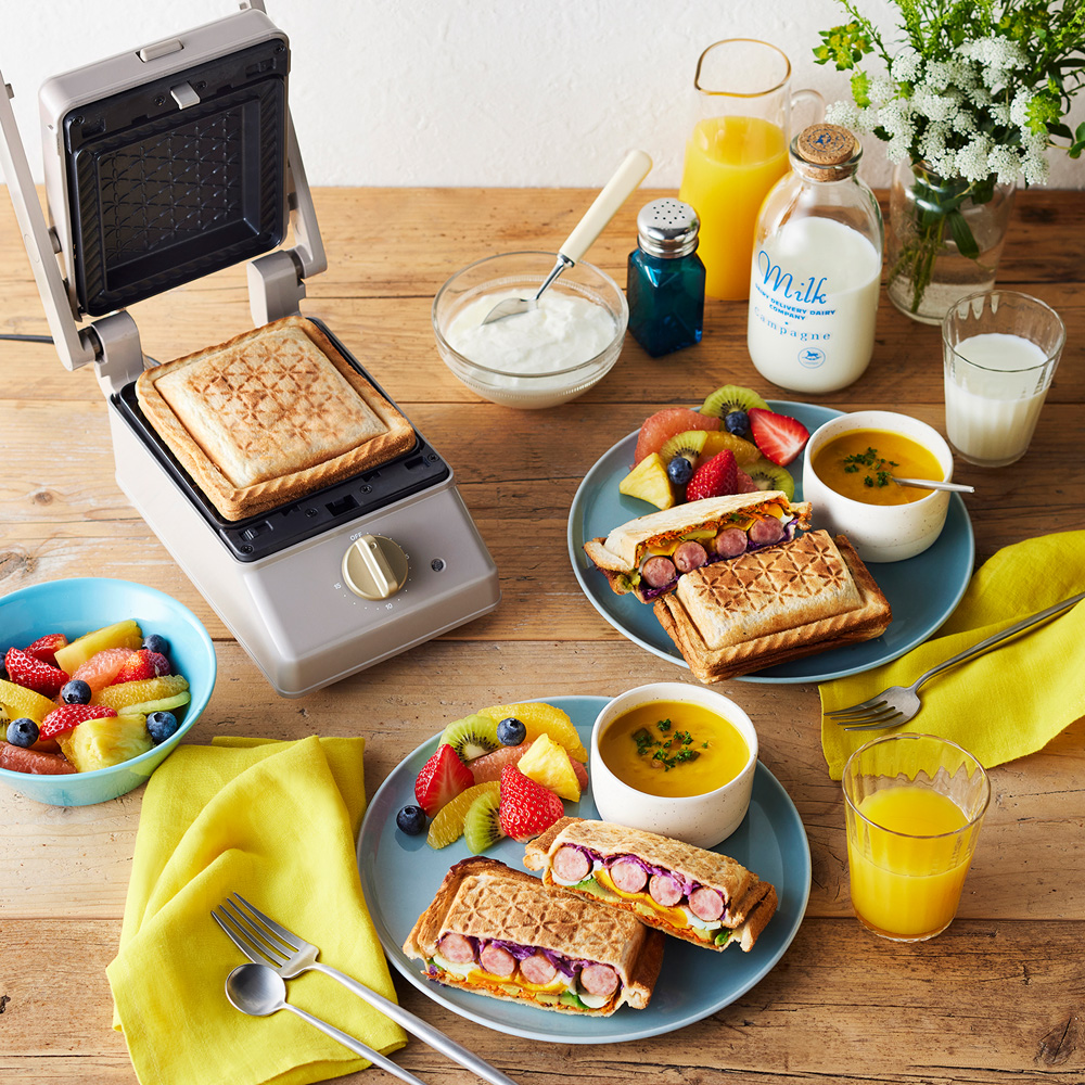 【ブルーノ/BRUNO】グリルサンドメーカ― シングル 【ブルーノ/BRUNO】グリルサンドメーカ― シングル