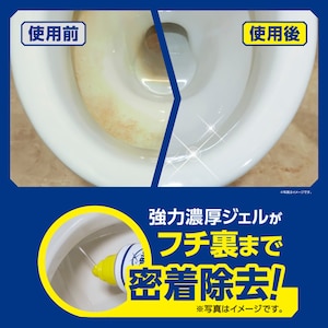 便器の黄ばみ・尿石を除去