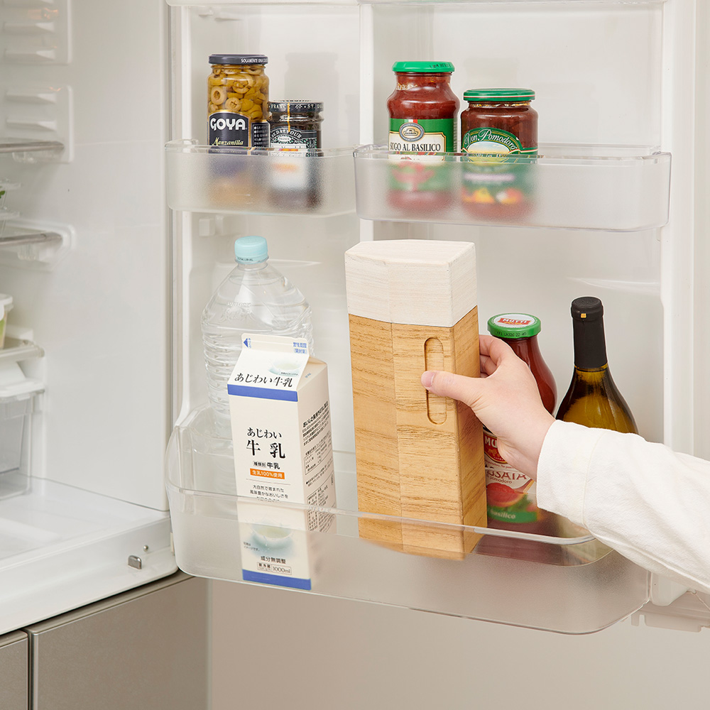 【ベルメゾン】冷蔵庫保管できる桐の米びつ