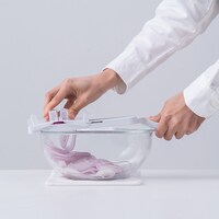 手で掴んでいるように野菜を小さくなるまでスライスできます