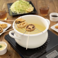 卓上での串揚げにもぴったりのサイズ感