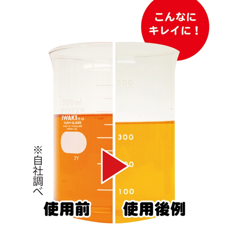 シリカゲルが油の水分タンパク質を吸着します