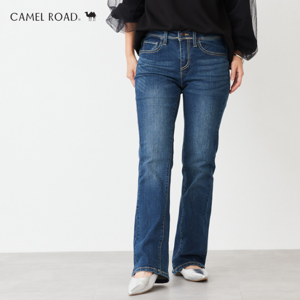 【キャメルロード/CAMEL ROAD】美尻ブーツカットパンツ