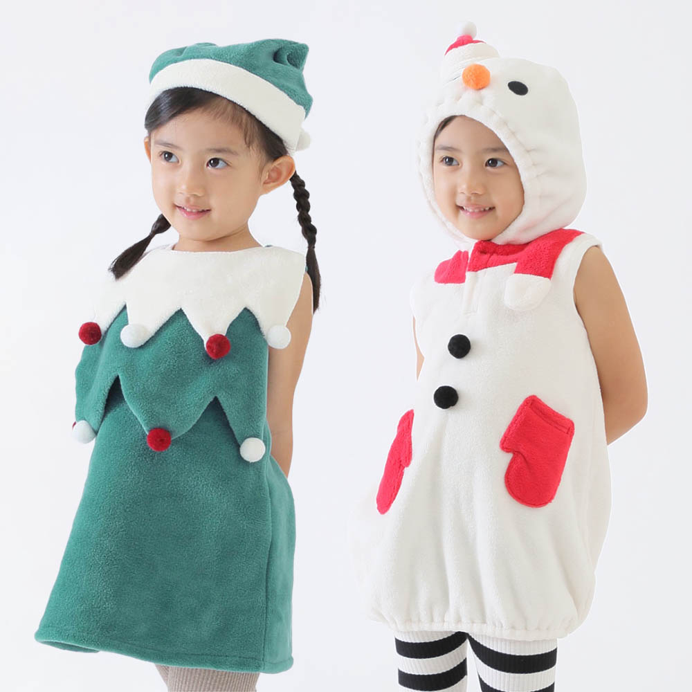 【ベルメゾン】クリスマス なりきりチュニック【子供服】 【ベルメゾン】クリスマス なりきりチュニック【子供服】