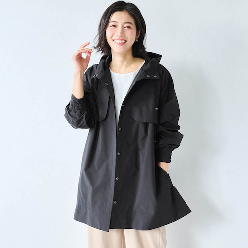 【4月30日セール追加】 きれいめフーデットコート【撥水加工】