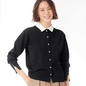 【スタイルノート/StyleNote】取り外し襟付き前後4WAYニット