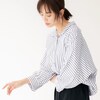 【スタイルノート/StyleNote】ラグラン切替えドルマンシャツ