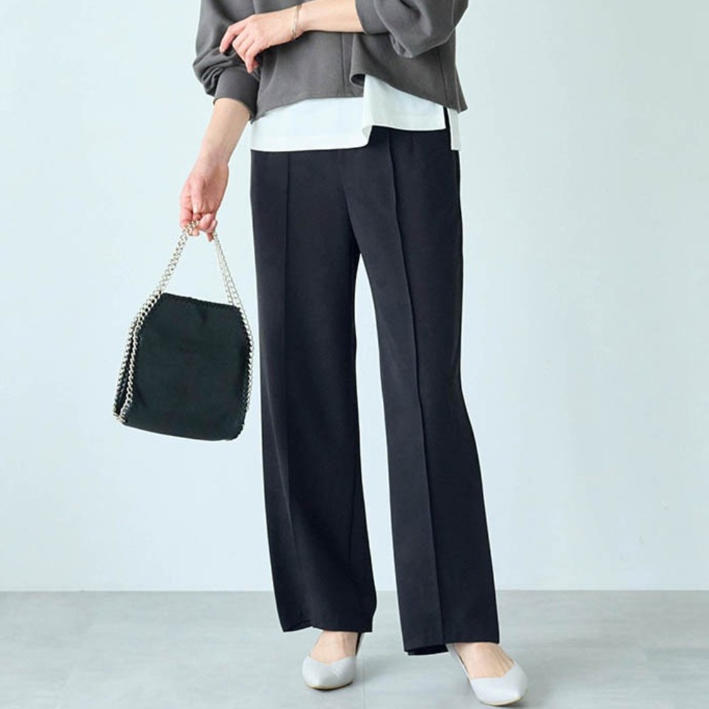 【スタイルノート/StyleNote】スニーカーワイドパンツ(丈が選べる)