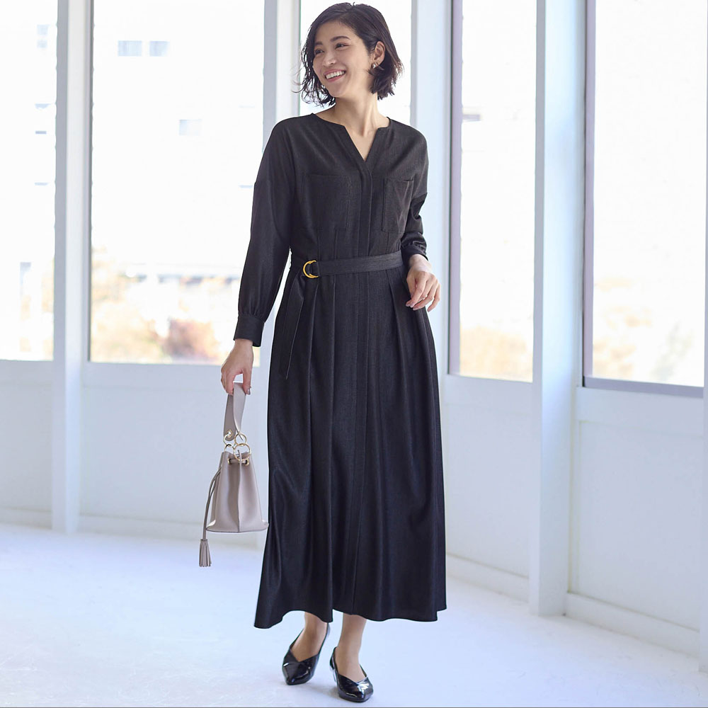 【スタイルノート/StyleNote】デニム調ワンピース