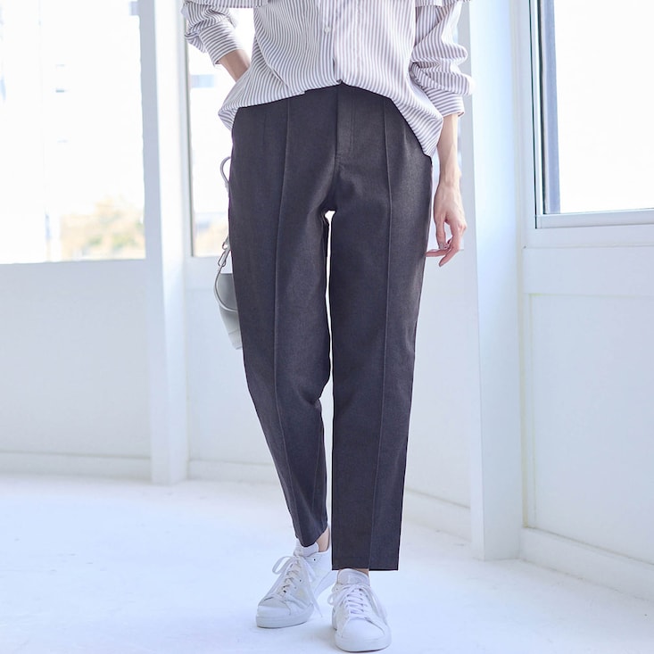 スニーカーデニム調パンツ(丈が選べる)