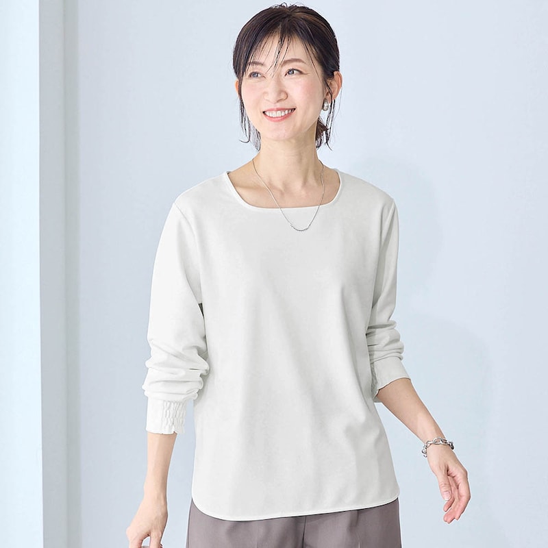 オフホワイト／スクエア