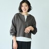 【スタイルノート/StyleNote】襟元2WAYスウェット