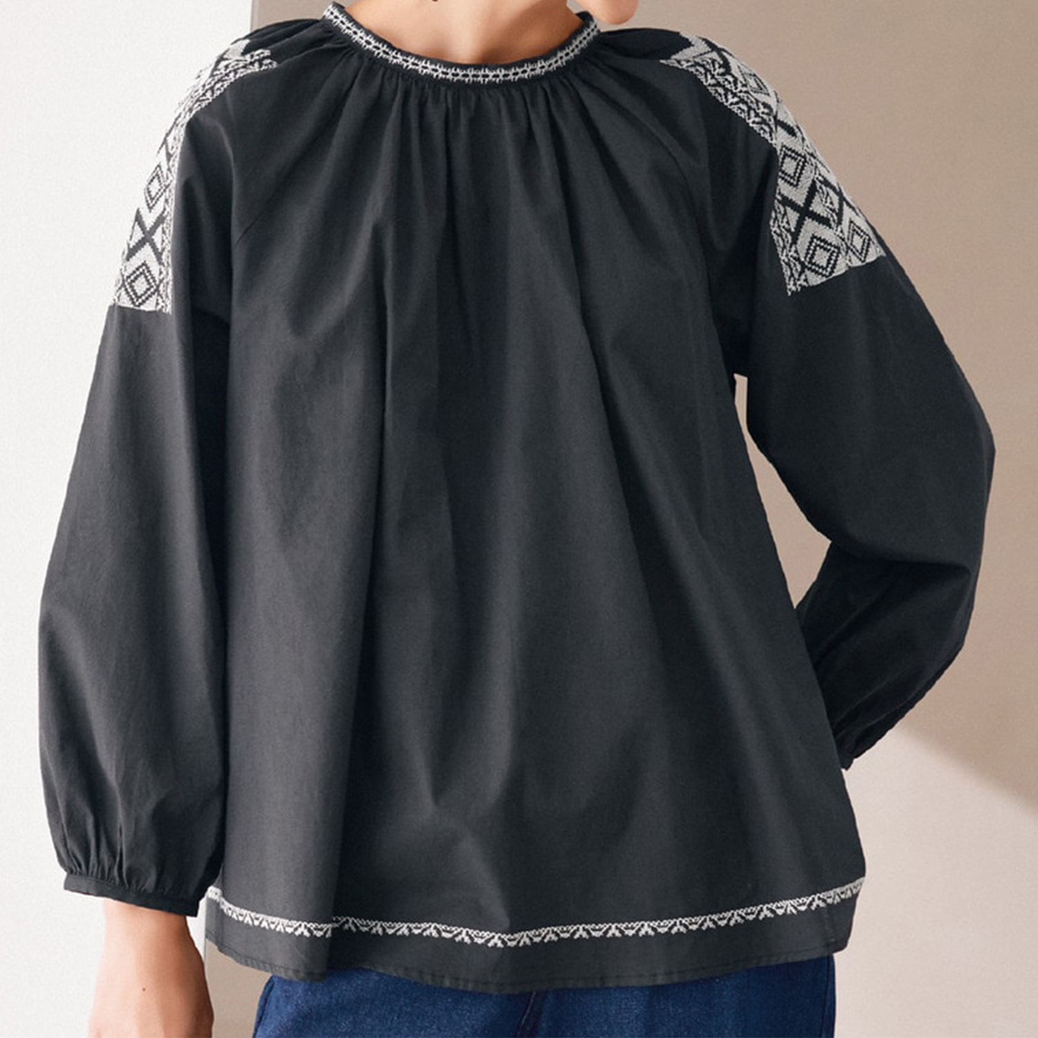 【スタイルノート/StyleNote】刺繍ブラウス