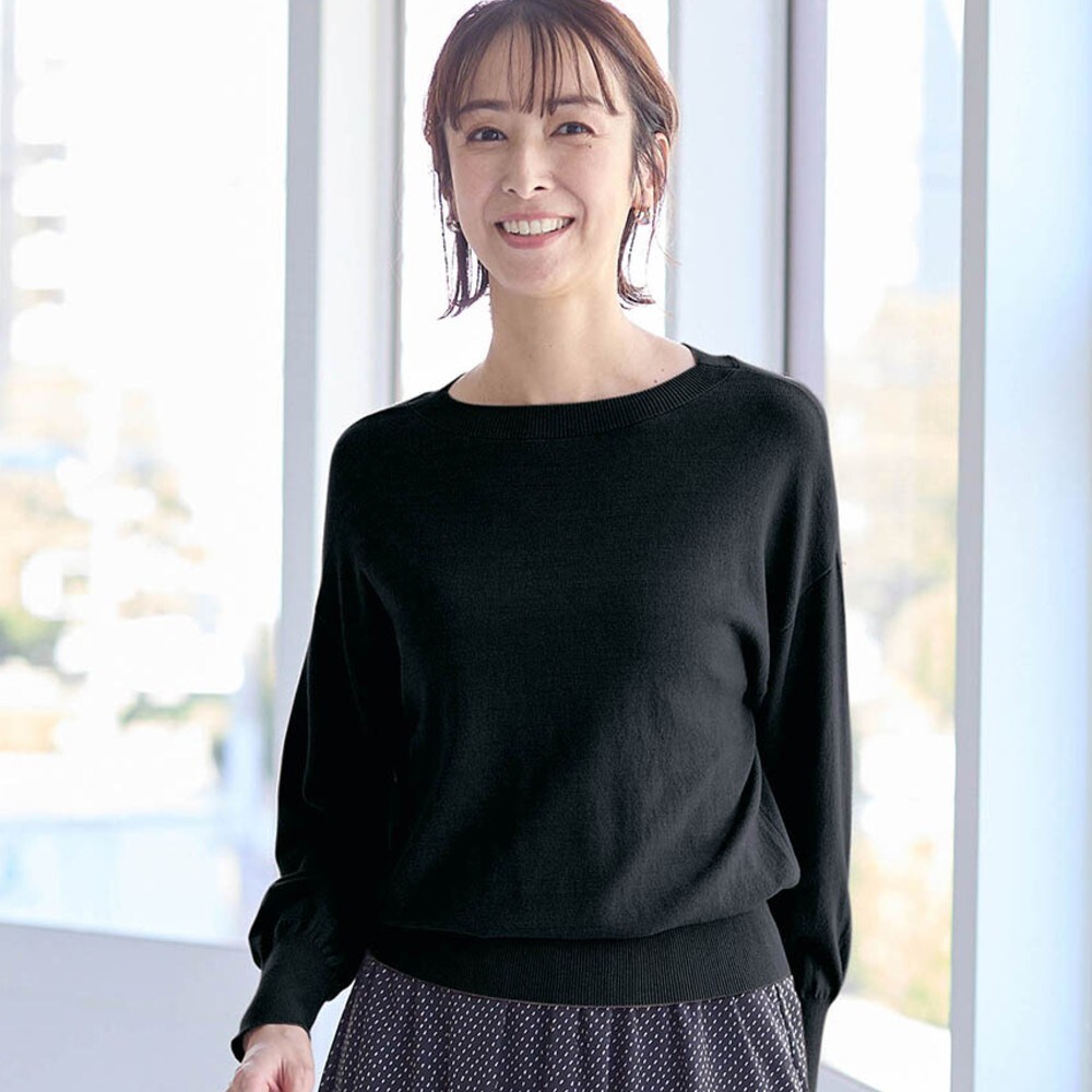 【スタイルノート/StyleNote】制服のように着られるオフィスニット