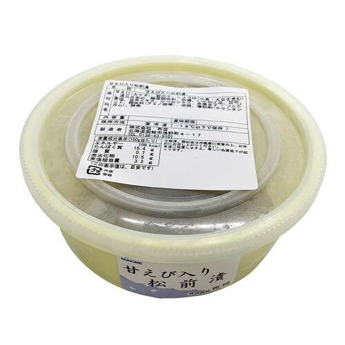 甘えび入り松前漬 220g×2個