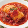 サクッとやわらかい産地限定キャベツで手巻き。イタリア産トマトソースでじっくり煮込んだ味を、湯煎だけで。