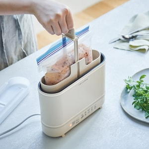 サラダチキンやプリンなど、卵以外の食材も調理できます