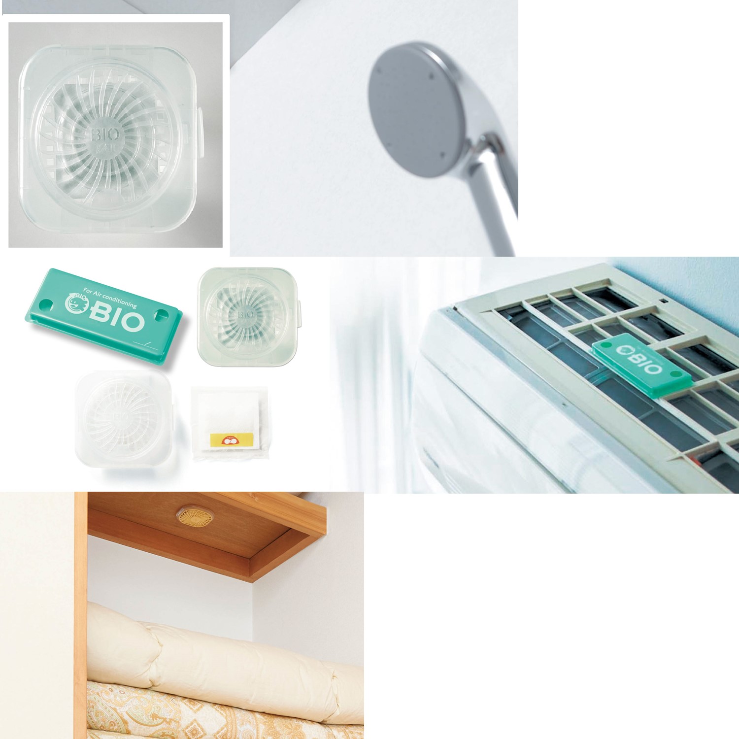 【ベルメゾン】【お得セット】置くだけ貼るだけの梅雨前カビ対策セット [日本製]