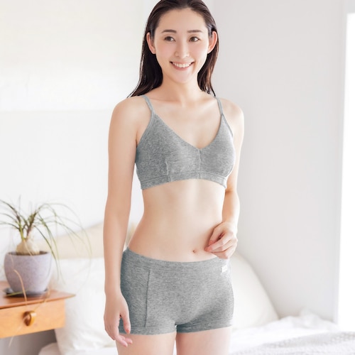 敏感肌さんのための夏のガーゼ風コットン深ばきショーツ