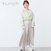 【ハンチ/hunch】【3月12日再値下げ】 裏起毛ドッキングワンピース