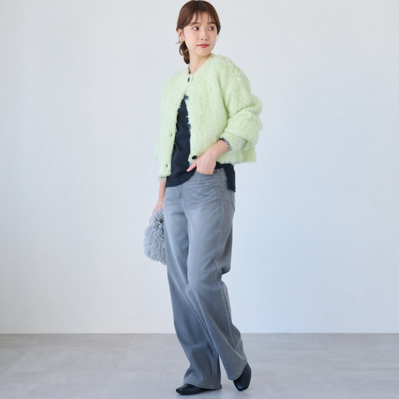 モデル身長160cm／Ｆ