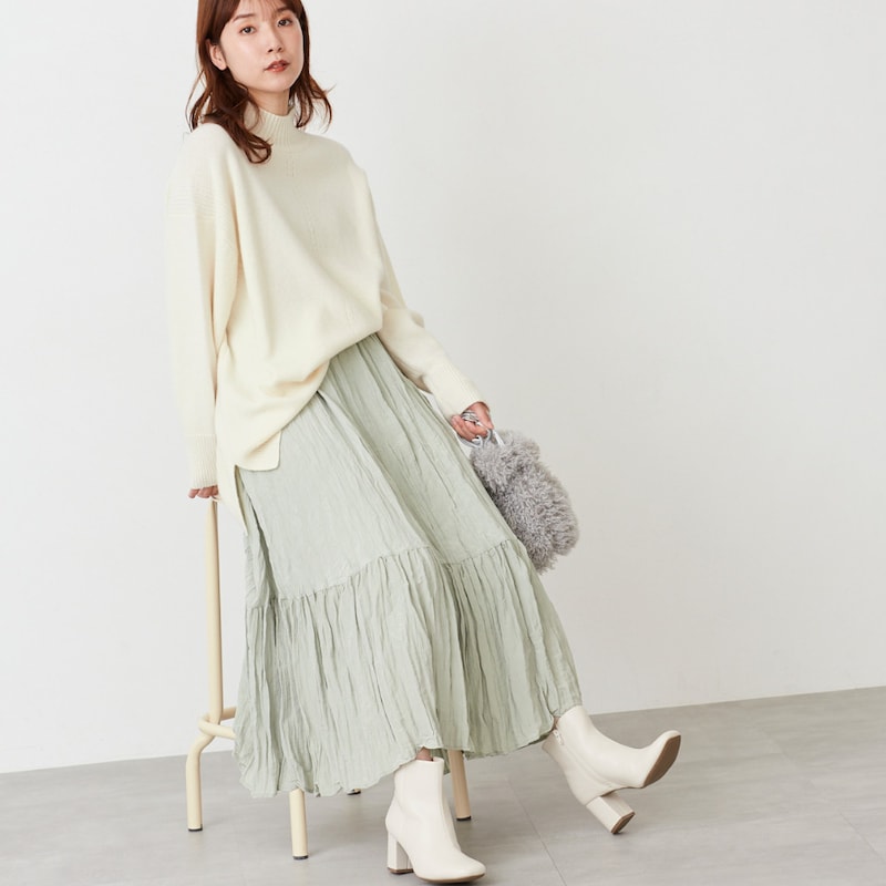 モデル身長160cm／Ｆ