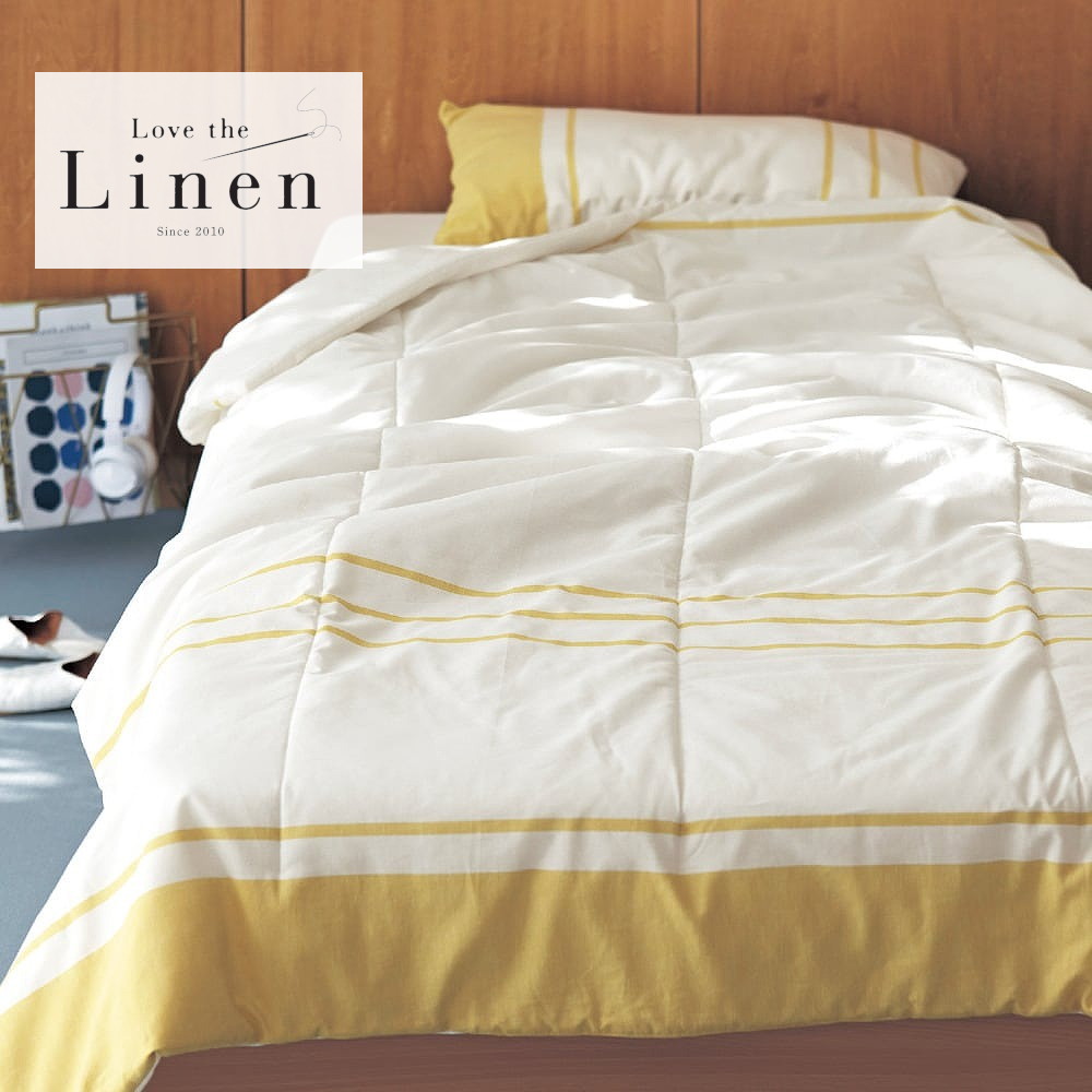 【ラブザリネン/Love the Linen】リネンコットンのキルトケット