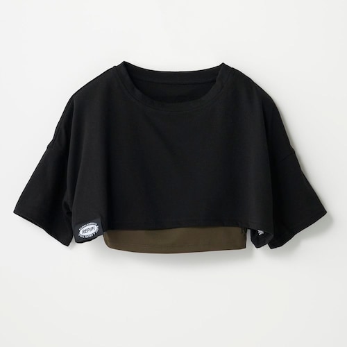 REPIPI キャミブラ短丈Tシャツセット