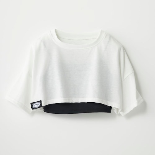 REPIPI キャミブラ短丈Tシャツセット