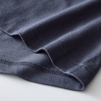 ほどよい厚さの綿100%天竺素材を使用