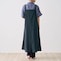 モデル身長168cm／M-L ※写真は撮影用のため総丈+3cmになります。