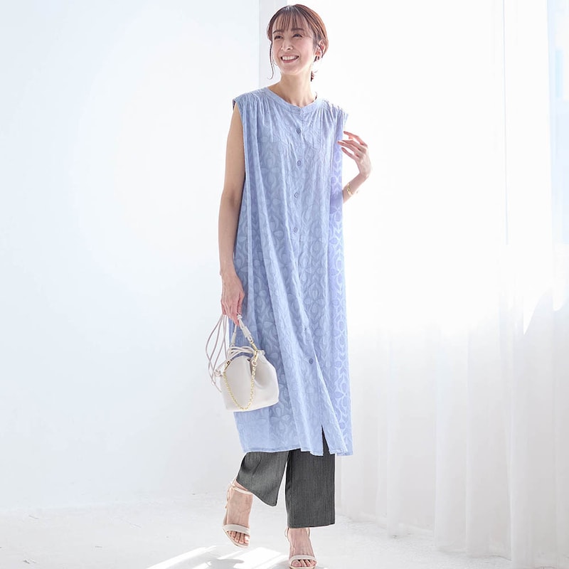 モデル身長169cm／M-L　※写真は撮影用のため股下+4cmになります。（ブラック）