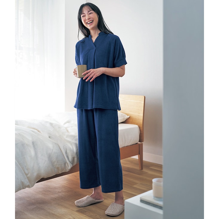 秒速吸水！コットンタオル半袖パジャマ超最強