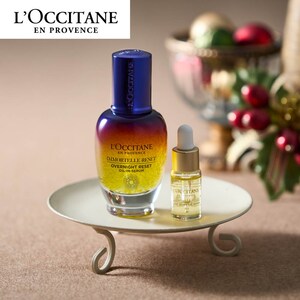 【ロクシタン/L'OCCITANE】【ボックス入り】イモーテル リセットセラム & ディヴァインオイル