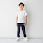 ネイビー／モデル身長131cm・130サイズ着用
