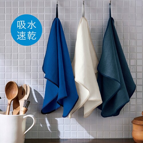 【定期お届け】 「いいことの素」プロ仕様の食器拭きクロス ：3回サイクルフリー