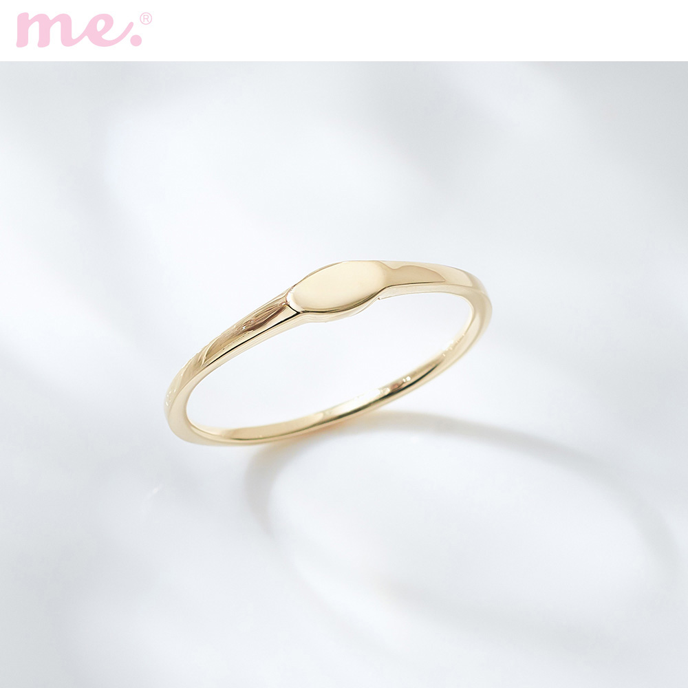 【ミー×ベルメゾン/me.×BELLE MAISON】【7月16日までお得!】 【受注生産】10金デコラティブリング【日本製】