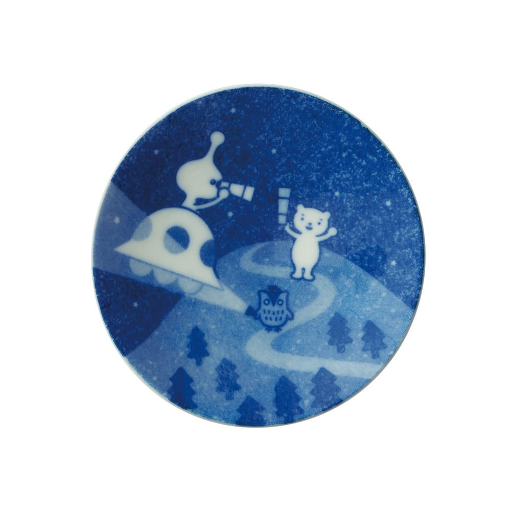 丸/夜の星降り山 ●経約9cm、高さ1.5cm